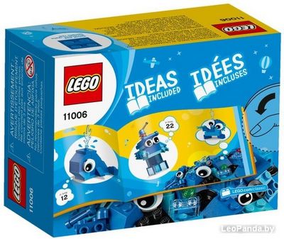 Конструктор LEGO Classic 11006 Синий набор для конструирования - фото2