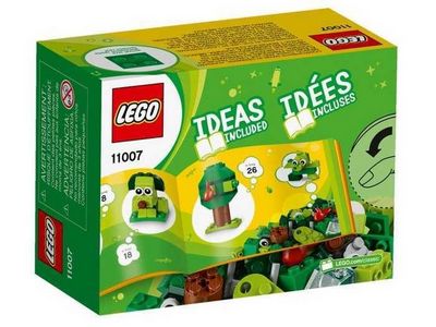 Конструктор LEGO Classic 11007 Зелёный набор для конструирования - фото2