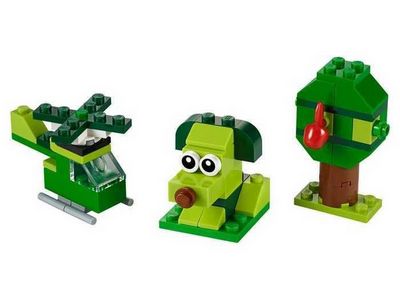 Конструктор LEGO Classic 11007 Зелёный набор для конструирования - фото3