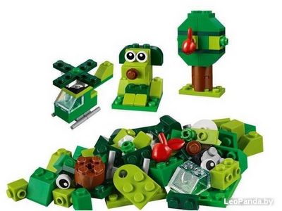 Конструктор LEGO Classic 11007 Зелёный набор для конструирования - фото4