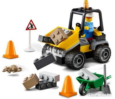 Конструктор LEGO City 60284 Автомобиль для дорожных работ - фото5