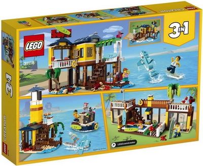 Конструктор LEGO Creator 31118 Пляжный домик серферов - фото2