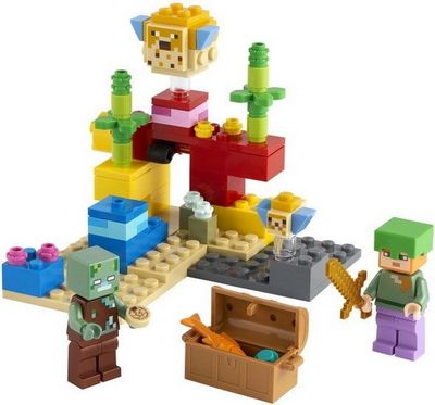 Конструктор LEGO Minecraft 21164 Коралловый риф - фото3
