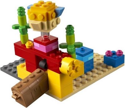 Конструктор LEGO Minecraft 21164 Коралловый риф - фото4