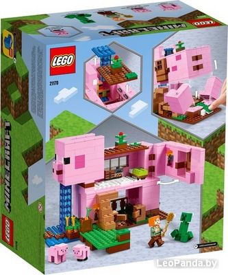 Конструктор LEGO Minecraft 21170 Дом-свинья - фото2