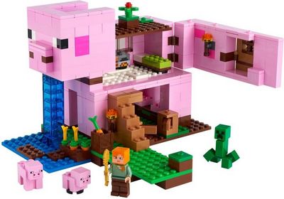 Конструктор LEGO Minecraft 21170 Дом-свинья - фото3