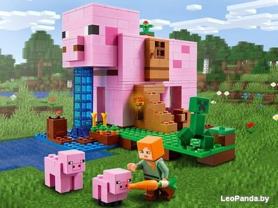 Конструктор LEGO Minecraft 21170 Дом-свинья - фото5