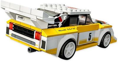 Конструктор LEGO Speed Champions 76897 1985 Audi Sport quattro S1 - фото4