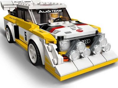 Конструктор LEGO Speed Champions 76897 1985 Audi Sport quattro S1 - фото5