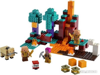Конструктор LEGO Minecraft 21168 Искаженный лес - фото3