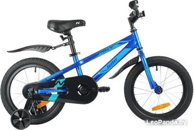 Детский велосипед Novatrack Juster 16 2021 165JUSTER.BL21 (синий) - фото