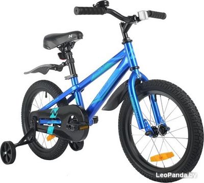 Детский велосипед Novatrack Juster 16 2021 165JUSTER.BL21 (синий) - фото2