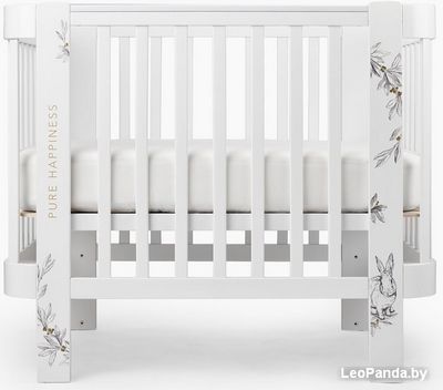 Кроватка-трансформер Happy Baby Mommy Love 95024 (white) - фото3