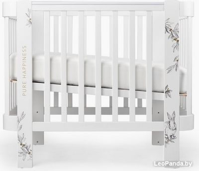 Кроватка-трансформер Happy Baby Mommy Love 95024 (white) - фото4