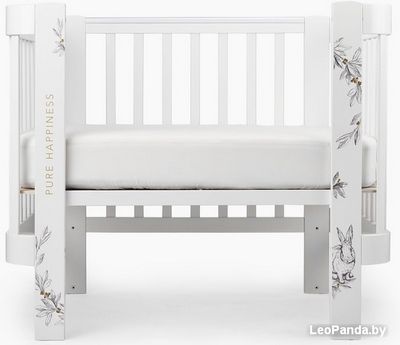 Кроватка-трансформер Happy Baby Mommy Love 95024 (white) - фото5