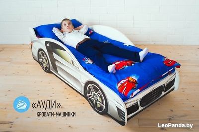 Кровать-машина Бельмарко Ауди 160x70 - фото2