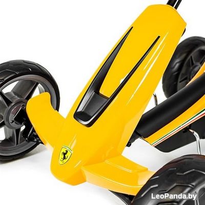 Педальная машинка Chi Lok Bo Ferrari Go Kart 8931 (желтый) - фото2