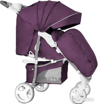 Коляска прогулочная «книга» Baby Tilly Twist T-164 (onion purple) - фото2