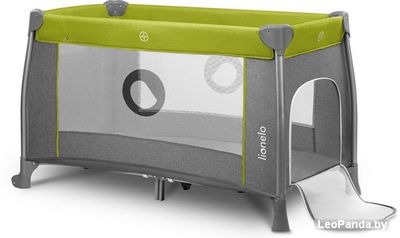 Манеж-кровать Lionelo Thomi (серый/зеленый) - фото3