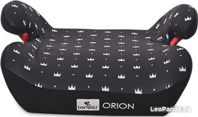 Детское сиденье Lorelli Orion (черный, короны) - фото2