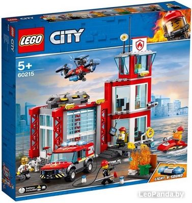 Конструктор LEGO City 60215 Пожарное депо - фото2