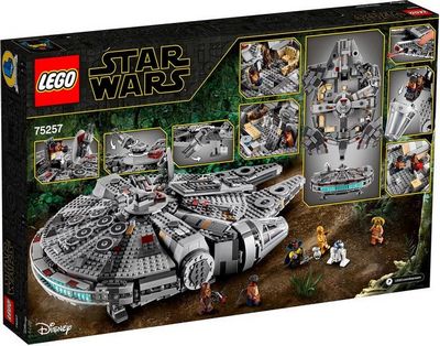 Конструктор LEGO Star Wars 75257 Сокол Тысячелетия - фото2