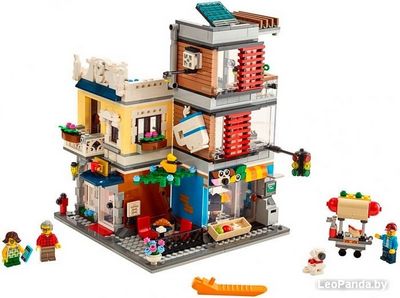 Конструктор LEGO Creator 31097 Зоомагазин и кафе в центре города - фото3