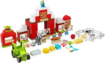 Конструктор LEGO Duplo 10952 Фермерский трактор, домик и животные - фото3
