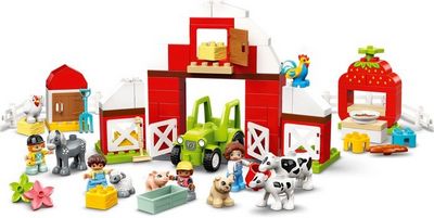 Конструктор LEGO Duplo 10952 Фермерский трактор, домик и животные - фото5