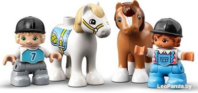 Конструктор LEGO Duplo 10951 Конюшня для лошади и пони - фото4