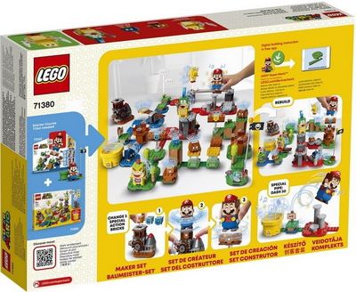 Конструктор LEGO Super Mario 71380 Твои уровни! Твои Приключения! - фото2