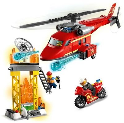 Конструктор LEGO City 60281 Спасательный пожарный вертолёт - фото5