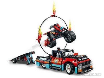 Конструктор LEGO Technic 42106 Шоу трюков на грузовиках и мотоциклах - фото4