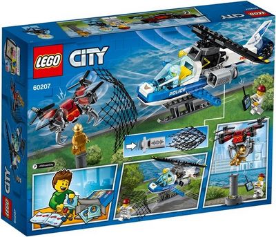 Конструктор LEGO City 60207 Воздушная полиция: погоня дронов - фото2