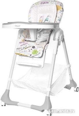 Стульчик для кормления Baby Tilly Bistro T-641/2 (серый) - фото