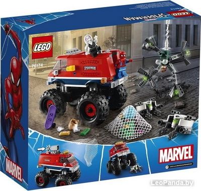 Конструктор LEGO Marvel Spiderman76174 Монстр-трак Человека-Паука против Мистери - фото2