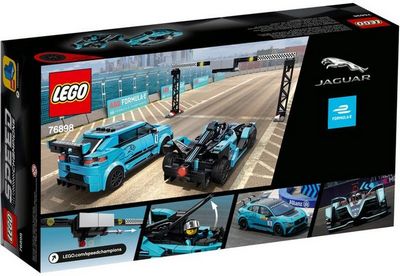 Конструктор LEGO Speed Champions 76898 Formula E Jaguar Racing и I-PACE eTROPHY - фото2