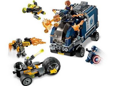 Конструктор LEGO Marvel Avengers 76143 Мстители: Нападение на грузовик - фото4