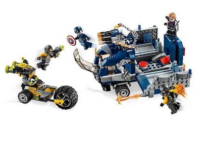 Конструктор LEGO Marvel Avengers 76143 Мстители: Нападение на грузовик - фото5