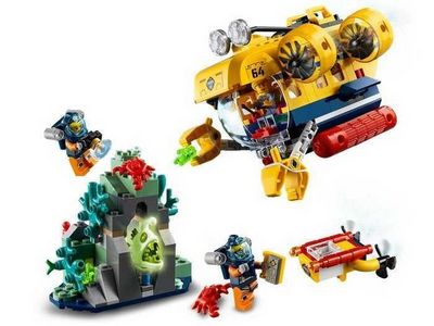 Конструктор LEGO City 60264 Океан: исследовательская подводная лодка - фото5
