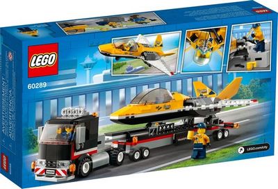 Конструктор LEGO City 60289 Транспортировка самолёта на авиашоу - фото2