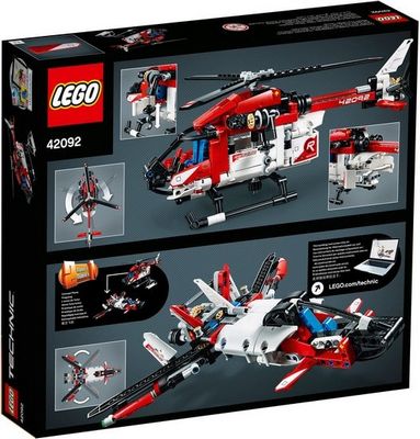 Конструктор LEGO Technic 42092 Спасательный вертолет - фото2