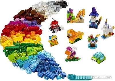 Конструктор LEGO Classic 11013 Прозрачные кубики - фото3