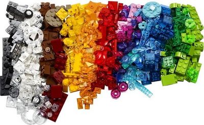Конструктор LEGO Classic 11013 Прозрачные кубики - фото4