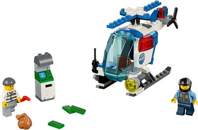 Конструктор LEGO Juniors 10720 Погоня на полицейском вертолёте - фото2