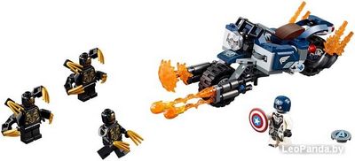 Конструктор LEGO Marvel Super Heroes 76123 Капитан Америка: Атака Аутрайдеров - фото3