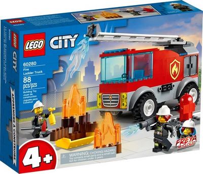 Конструктор LEGO City 60280 Пожарная машина с лестницей - фото