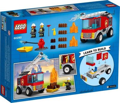 Конструктор LEGO City 60280 Пожарная машина с лестницей - фото2