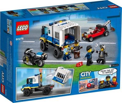 Конструктор LEGO City 60276 Транспорт для перевозки преступников - фото2