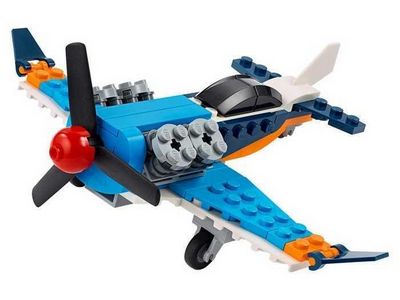 Конструктор LEGO Creator 31099 Винтовой самолёт - фото3